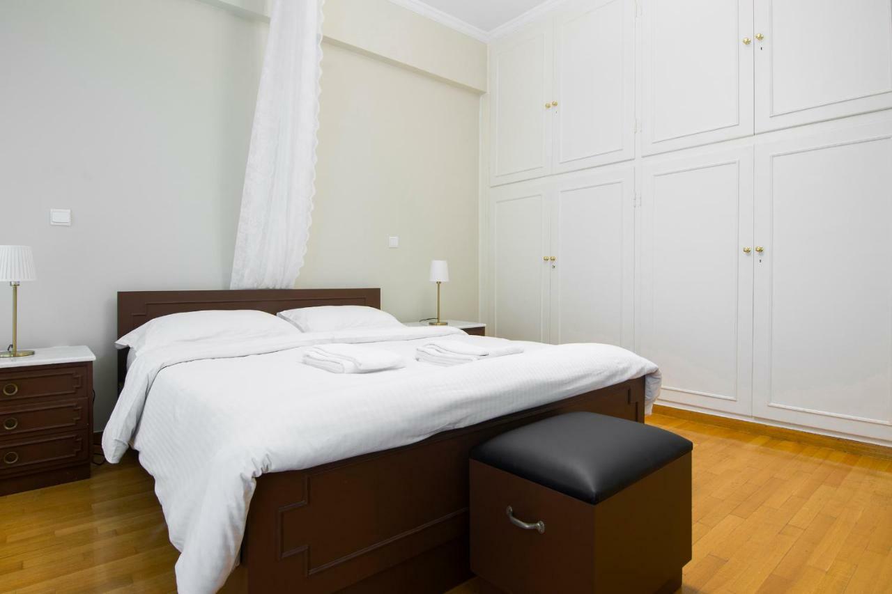 Classy 2 Bedroom Apartment Near Acropolis & Metro Athen Exterior foto